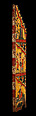 Scenes from the Life of Christ: Disrobing Youths from the Entry into Jerusalem, Flagellation, and Angel at the Sepulchre, Tempera on wood, Spanish