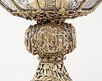 Chalice, Silver, gilded silver, niello, and jewels, German