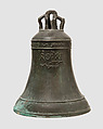 Bell, bronze, green patina, Austrian