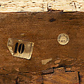 Bursa Reliquary, Bone, paint, copper gilt, iron brads, and sycamore wood, North Italian