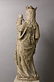 Virgin and Child, Limestone, paint, gilt, French