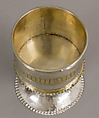Pyx, Silver, partly gilt, Spanish