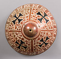 Bowl with Cover, Tin-glazed earthenware, Spanish