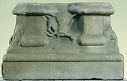 Double Column Base, Marble, French