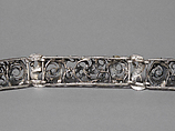 Fragment of a Belt, Silver, silver gilt, German