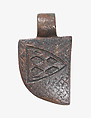 Horse Trapping, Copper alloy, gilding, Catalan