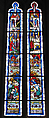 Adoration of the Magi from Seven Scenes from the Life of Christ, Pot-metal and colorless glass, vitreous paint and silver stain, Austrian