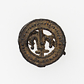 Pilgrim's Badge in the form of a Ring brooch, Lead, French