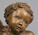 Standing Virgin and Child, Attributed to Niclaus Gerhaert von Leyden (North Netherlandish, active Strasbourg, ca. 1462–died 1473 Vienna), Boxwood, tinted lips and eyes, Austrian