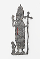 Pilgrim's Badge: Saint Cornelius, Lead/tin alloy, South Netherlandish