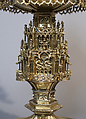 Monstrance, Silver, silver gilt, translucent and opaque enamels, rock crystal, Spanish