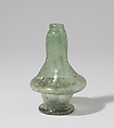 Biconical Bottle, Glass, German