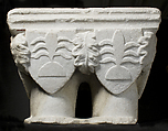 Double Capital, St. Béat marble, French
