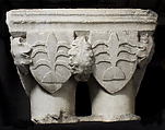 Double Capital, St. Béat marble, French