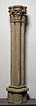 Engaged Clustered Colonnette, Stone, French