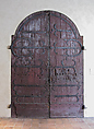 Door, Wood, paint, and wrought iron, French