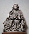 Virgin and Child, Limestone, traces of polychromy and gilding, French