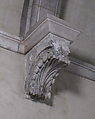 Foliate Corbel, Limestone, French