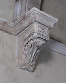 Foliate Corbel, Limestone, French