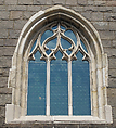 Window with Flamboyant Tracery, Limestone, French