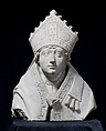 Bust of a Bishop, Limestone, French or German