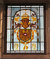 Heraldic Panel with Arms of the House of Hapsburg, Pot-metal glass, white glass, vitreous paint, and silver stain, South Netherlandish