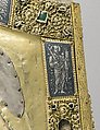 Arm Reliquary, Silver, gilded silver, niello, and gems; wood core , South Netherlandish