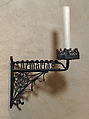 Candle Bracket, Wrought iron, French or South Netherlandish