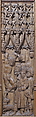 Panel with the Crucifixion of the Bad Thief, Oak, French