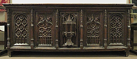 Chest, Walnut, North Italian