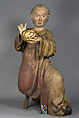 Melchior of the Three Kings from an Adoration Group, Poplar, paint and gilt, German