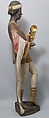 African King from an Adoration Group, Poplar with paint and gilding, German