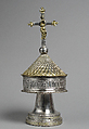 Pyx, Silver, partly gilt, Spanish (?)