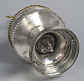 Pyx, Silver, partly gilt, Spanish (?)