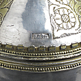 Pyx, Silver, partly gilt, Spanish