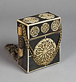 Manuscript Case, Horn, bone, and silk, European (Medieval style)