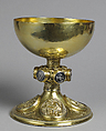 Chalice, Silver-gilt, silver, niello, European or German (?)