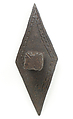 Plate and Nail, Iron, European