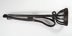 Fire Lighter or Coal Tong, Iron, European
