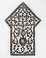 Door Pull Plate, Iron, European