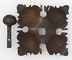 Plate and Nail, Iron, European