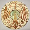Dish, Tin-glazed earthenware, Spanish