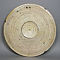 Dish, Tin-glazed earthenware, Spanish