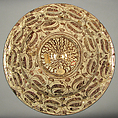 Dish, Tin-glazed earthenware, Spanish