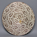 Dish, Tin-glazed earthenware, Spanish