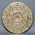 Dish, Tin-glazed earthenware, Spanish