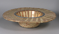 Deep Dish, Tin-glazed earthenware, European