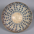 Bowl, Tin-glazed earthenware, Spanish