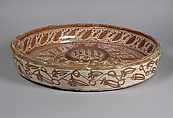 Deep Dish, Tin-glazed earthenware, Spanish