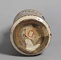 Pharmacy Jar, Tin-glazed earthenware, Spanish